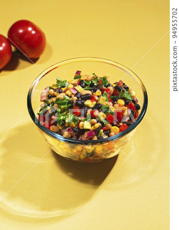 cowboy caviar, texas caviar with black bean, tomatoes, avocado, red bell pepper, corn cowboy caviar, texas caviar with black bean, tomatoes, avocado, red bell pepper, corn 94955702