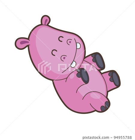 Hippopotemus character cartoon icon png 94955788