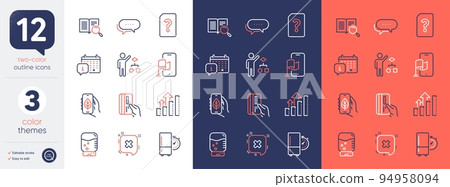 Set of Payment card, Analysis graph and Unknown file line icons. Include Water cooler, Refrigerator timer, Search text icons. Calendar, Dots message, Reject web elements. Location app. Vector Set of Payment card, Analysis graph and Unknown file line icons. Include Water cooler, Refrigerator timer, Search text icons. Calendar, Dots message, Reject web elements. Location app. Vector 94958094
