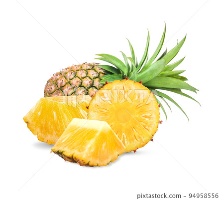 Fresh pineapple isolated on white background Fresh pineapple isolated on white background 94958556