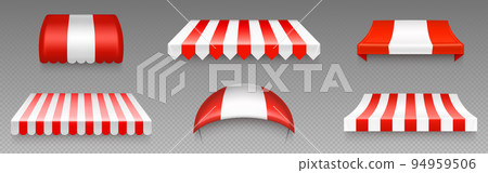 Awnings, shop tents, canopy, street market shades Awnings, shop tents, canopy, street market shades 94959506