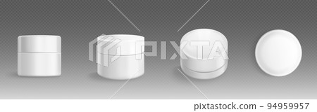 Cream jar, cosmetics package for face or skin care Cream jar, cosmetics package for face or skin care 94959957