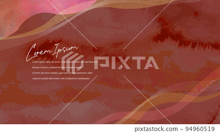 Deep wine red background with watercolor blur image Deep wine red background with watercolor blur image 94960519