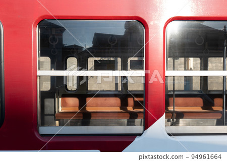 5000 series train stopping at Nagareyama Station on the Nagareyama Railway 5000 series train stopping at Nagareyama Station on the Nagareyama Railway 94961664