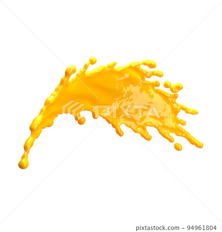 orange juice splash isolated on white background orange juice splash isolated on white background 94961804