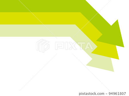 Arrow background down yellow green Arrow background down yellow green 94961807