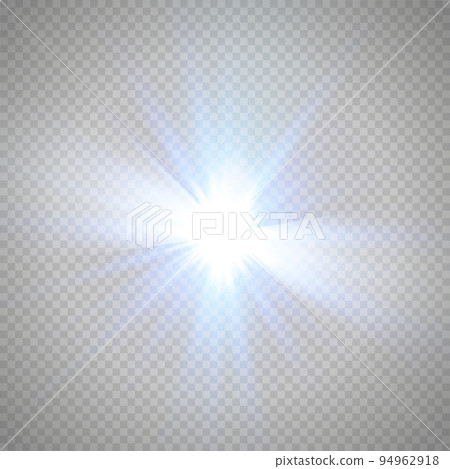Vector Spotlights. Scene. Light Effects. Glow light effect. Vector illustration. 94962918