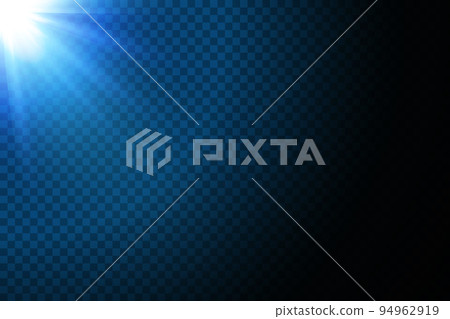 Vector Spotlights. Scene. Light Effects. Glow light effect. Vector illustration. 94962919