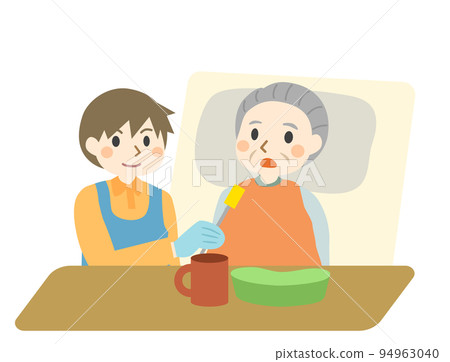 Elderly person oral care bed sponge 94963040