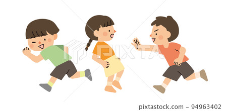 Children chasing 94963402
