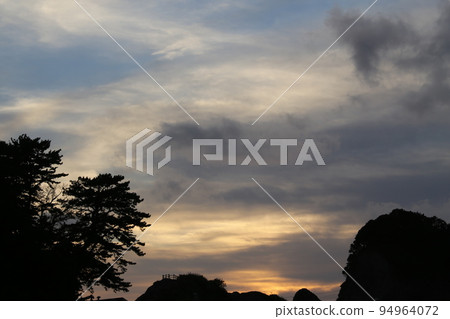 仁科港的夕陽 仁科港的夕陽 94964072