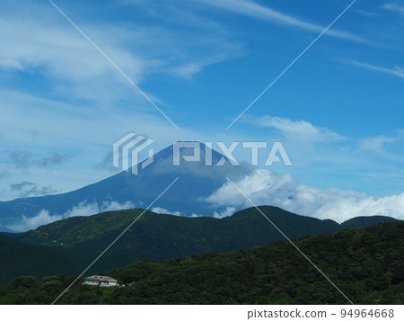 從清裡看夏天的富士山 從清裡看夏天的富士山 94964668