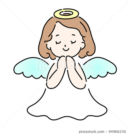 天使女孩的插圖 94966230