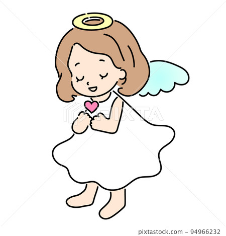 Illustration of an angel girl 94966232