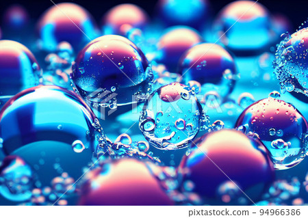 Background material: abstract bubble background 94966386