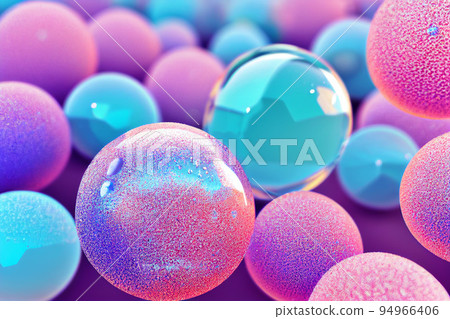 背景材料:抽象氣泡背景 背景材料:抽象氣泡背景 94966406