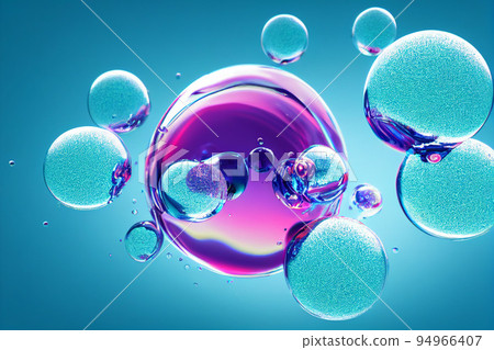 背景材料:抽象氣泡背景 背景材料:抽象氣泡背景 94966407