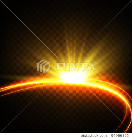 Light star gold png. Light sun gold png. Light flash gold png. vector illustrator. summer season beach. 94966565