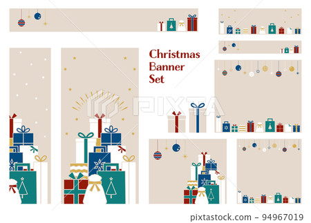 橫幅 set_Christmas_colorful 94967019
