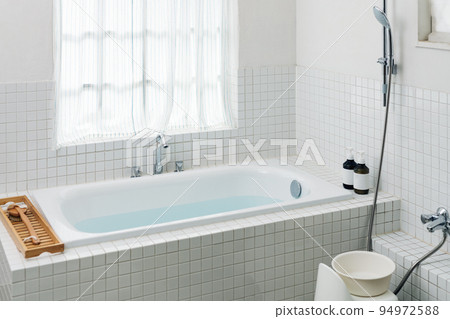 bath with hot water bath with hot water 94972588