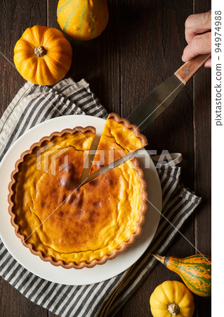 pumpkin cheesecake tart pumpkin cheesecake tart 94974988