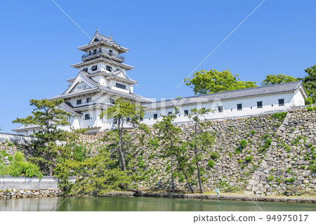 Imabari City, Ehime Prefecture Japan's Top 100 Castle Imabari Castle on a sunny day 94975017