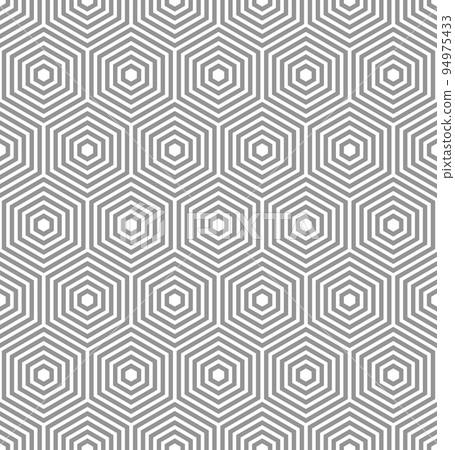 Seamless Vector Abstract Pattern With Hexagonal Shapes Seamless Vector Abstract Pattern With Hexagonal Shapes 94975433