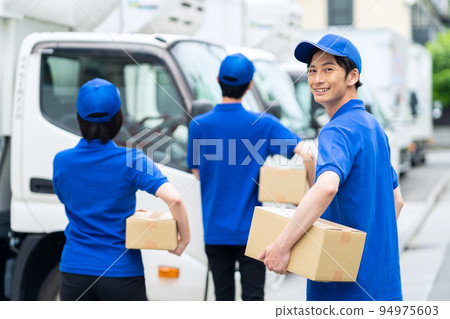配送運輸送貨送貨卡車司機 94975603