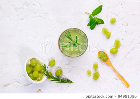 summer background with grapefruit ade, juice drink with grapefruits summer background with grapefruit ade, juice drink with grapefruits 94981380