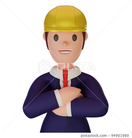 3d rendering of character with business concept 94981980