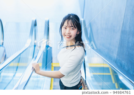 Escalator and female escalator 94984761