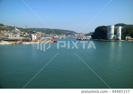 台灣出海門戶基隆港港景 94985157