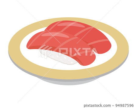 金槍魚握壽司的插圖 94987596