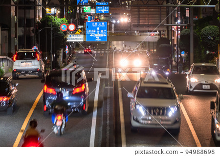 《Tokyo》Kanjo Route 7 at night・Transportation image 《Tokyo》Kanjo Route 7 at night・Transportation image 94988698