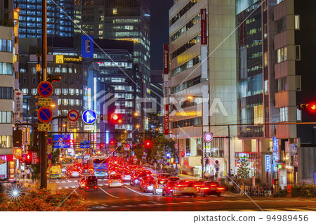 Night view of Umeda from Watanabe Bridge Night view of Umeda from Watanabe Bridge 94989456