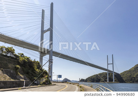 Toll road in Nagasaki, Goddess Bridge [Nagasaki City, Nagasaki Prefecture] 94990680