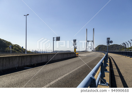 Toll road in Nagasaki, Goddess Bridge [Nagasaki City, Nagasaki Prefecture] 94990688