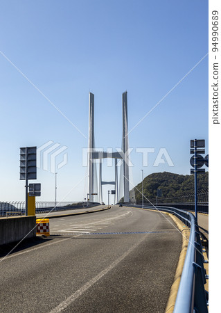 Toll road in Nagasaki, Goddess Bridge [Nagasaki City, Nagasaki Prefecture] 94990689