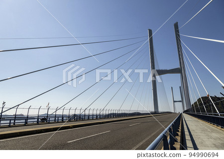 Toll road in Nagasaki, Goddess Bridge [Nagasaki City, Nagasaki Prefecture] 94990694