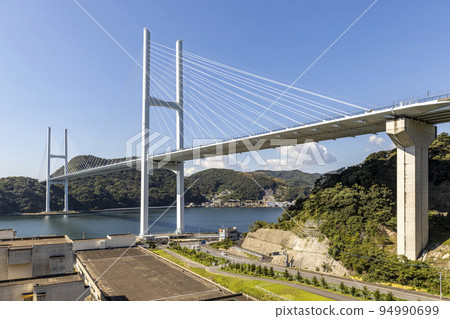 Toll road in Nagasaki, Goddess Bridge [Nagasaki City, Nagasaki Prefecture] 94990699