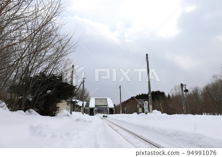 北海道遠輕JR石北本線靖國站 北海道遠輕JR石北本線靖國站 94991076