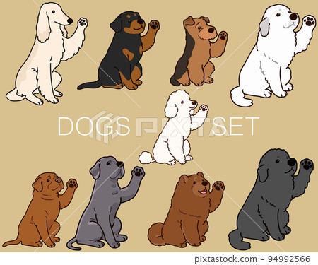 簡單可愛的狗插畫集 G 與主線 94992566