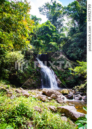 Dat Fa Waterfall in Surat Thani, Thailand 94992799