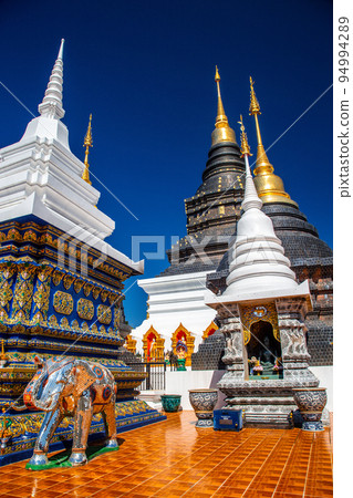 Wat Ban Den or Wat Banden complex temple in Mae Taeng District, Chiang Mai, Thailand Wat Ban Den or Wat Banden complex temple in Mae Taeng District, Chiang Mai, Thailand 94994289