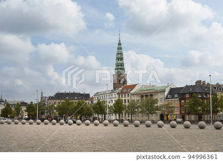 Christiansborg Slotsplads in Copenhagen, Denmark Christiansborg Slotsplads in Copenhagen, Denmark 94996361
