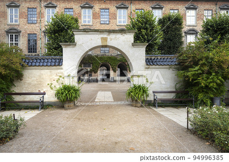 The Garden of the Royal Library in Copenhagen, Denmark The Garden of the Royal Library in Copenhagen, Denmark 94996385