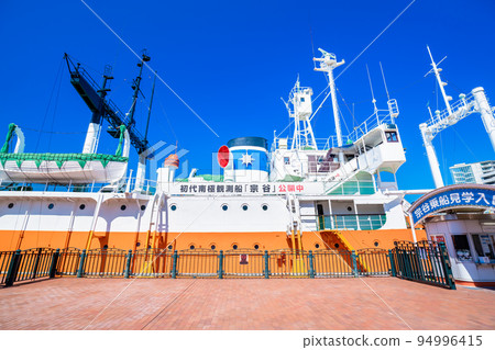 東京海洋科學博物館第一艘南極科考船Soya 94996415