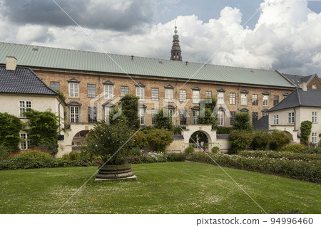 The Garden of the Royal Library in Copenhagen, Denmark The Garden of the Royal Library in Copenhagen, Denmark 94996460