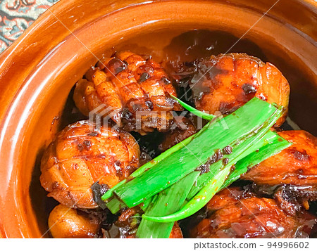 Shanghainese Chinese Cuisine・Abalone Red Grilled Meat (Boiled Abalone and Pork Belly) 94996602