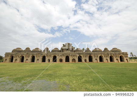 Elephant Stables at Hampi, Karnataka, India. UNESCO world heritage site 94996820